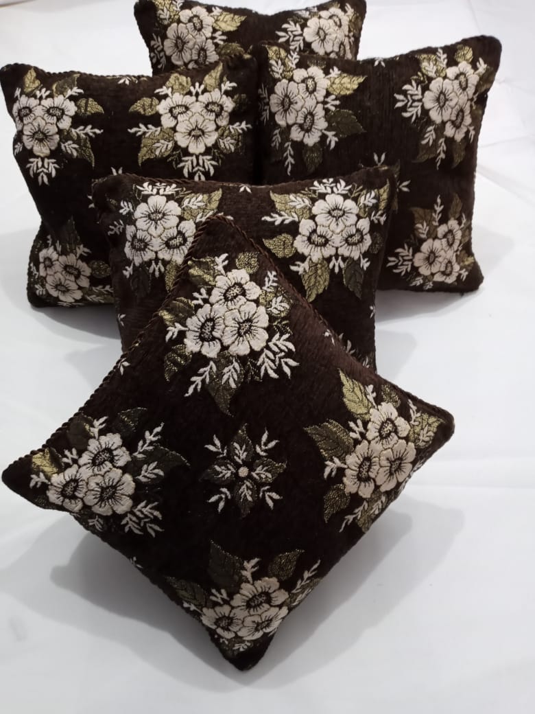 Velvet Cushion Covers | 5pcs Set | JC-08