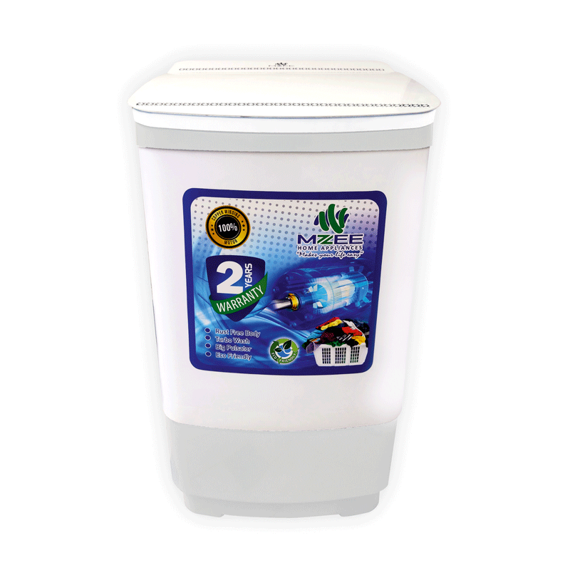 MZEE MZ-929-WM 12 Top Load Single Tub Washing Machine With Official Warranty