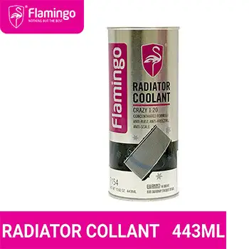 Flamingo Radiator Coolant Concentrated Formula (Anti-Rust, Anti-Freezing, Anti-Scale) - 443ml
