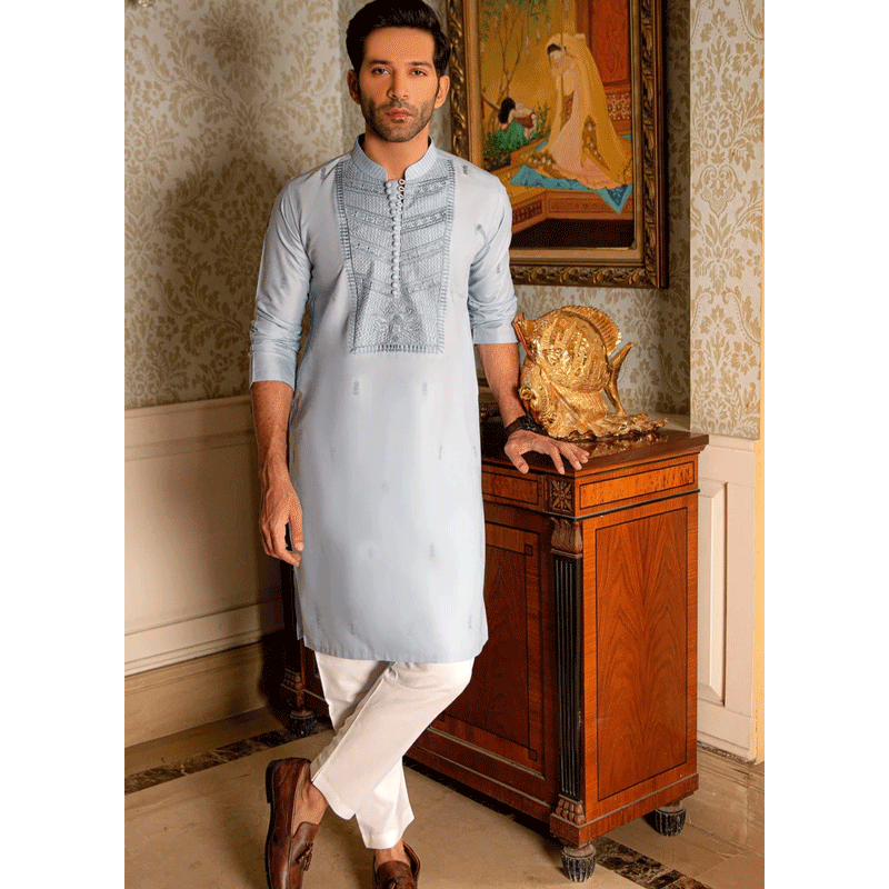 Kurta Corner Designer Kurta Pajama 7429-5