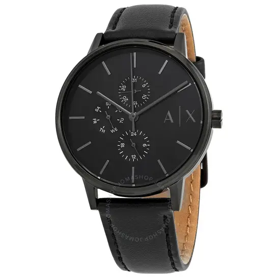 Armani Exchange Cayde Chronograph Quartz Black Dial  Men's Watch
