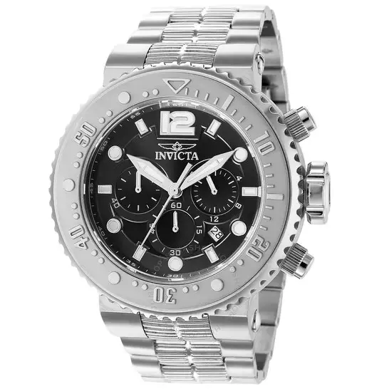 Invicta Pro Diver Chronograph Quartz Black Dial Men's Watch 37220