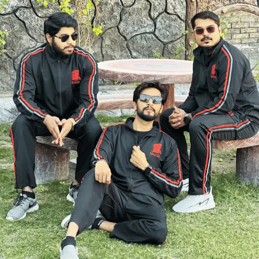 All Season Track Suit For Men Stallion Apparel | 2 Piece Athletic Track Suit Long Sleeve Polyester Fabric