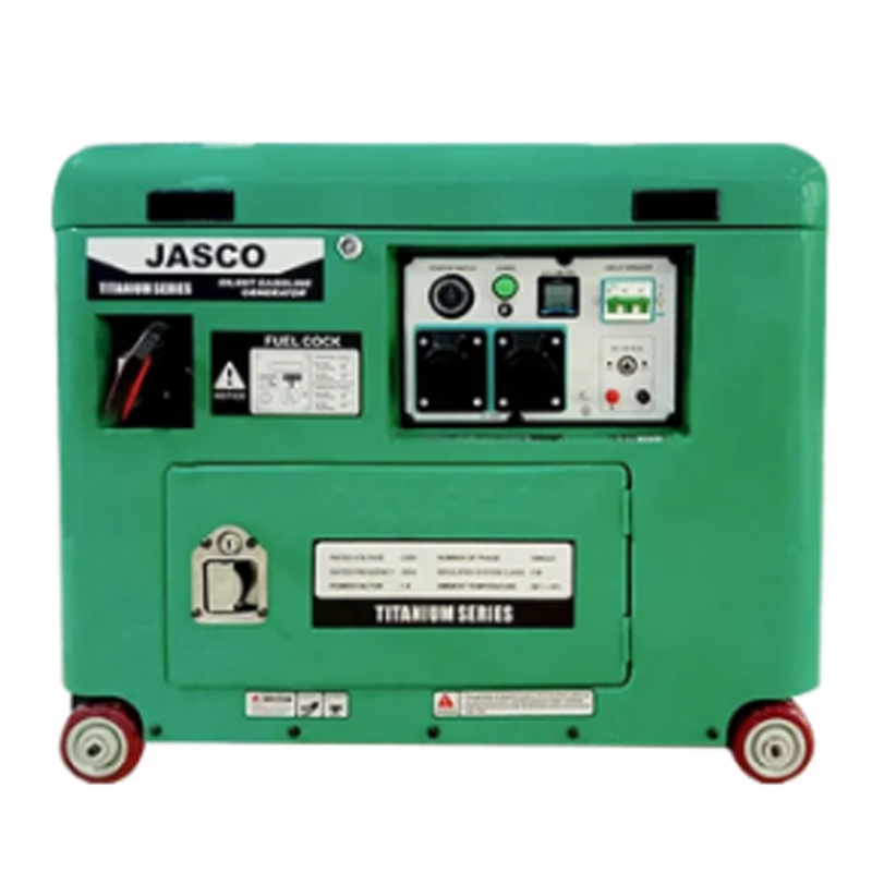 Jasco 8 KVA Soundproof Canopy Epa 3 Standard Dual Generator With Official Warranty