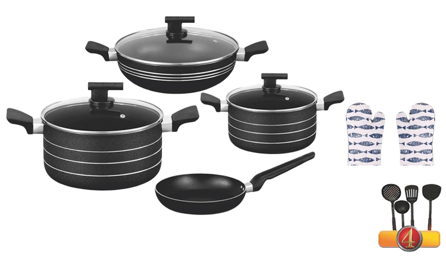 sk unbetable Non stick set cookware 13 pcs