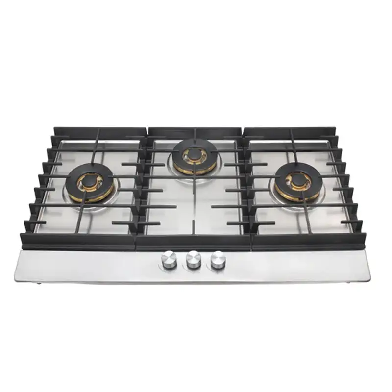 Xpert XST-3 (N-BiG) 3 Burner Steel Hob With Official Warranty