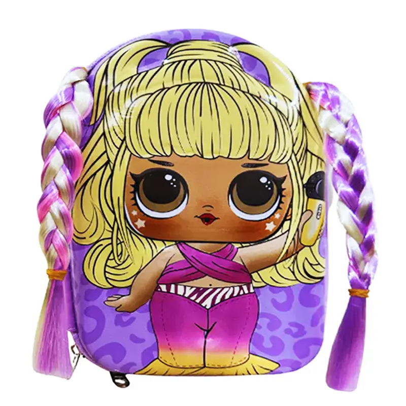 LOL Girls' Geometry Pouch with Braids