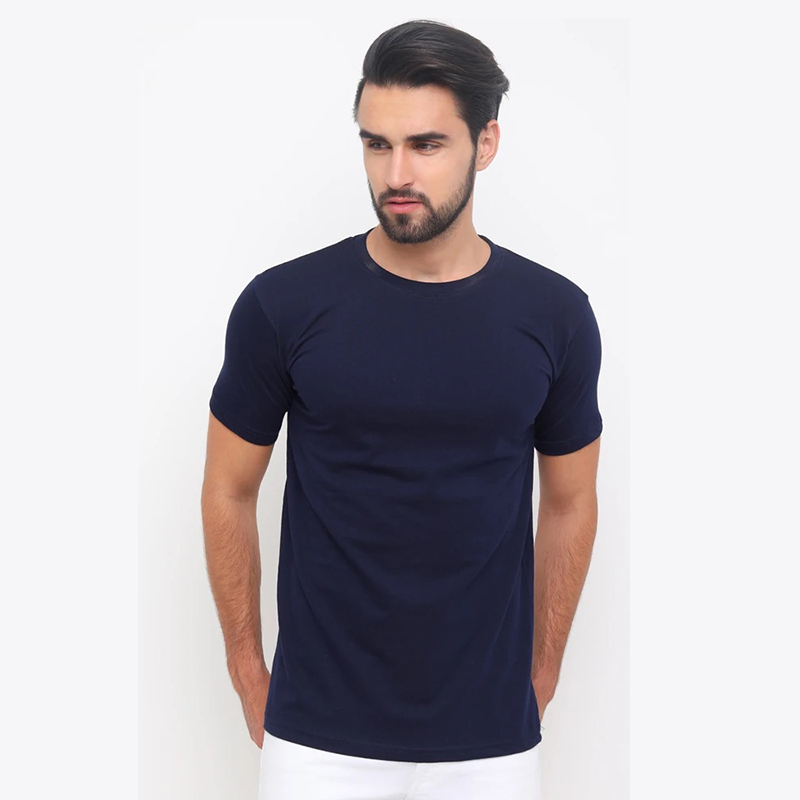 Ginger & Co Round Neck Tshirt - Navy Blue
