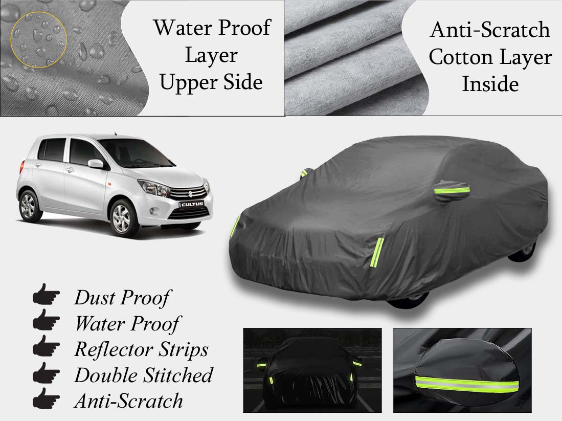 Suzuki Cultus 2017 - 2025 Top Cover | Grey | Anti-Scratch | Double Layer | Heat Proof | Water Proof