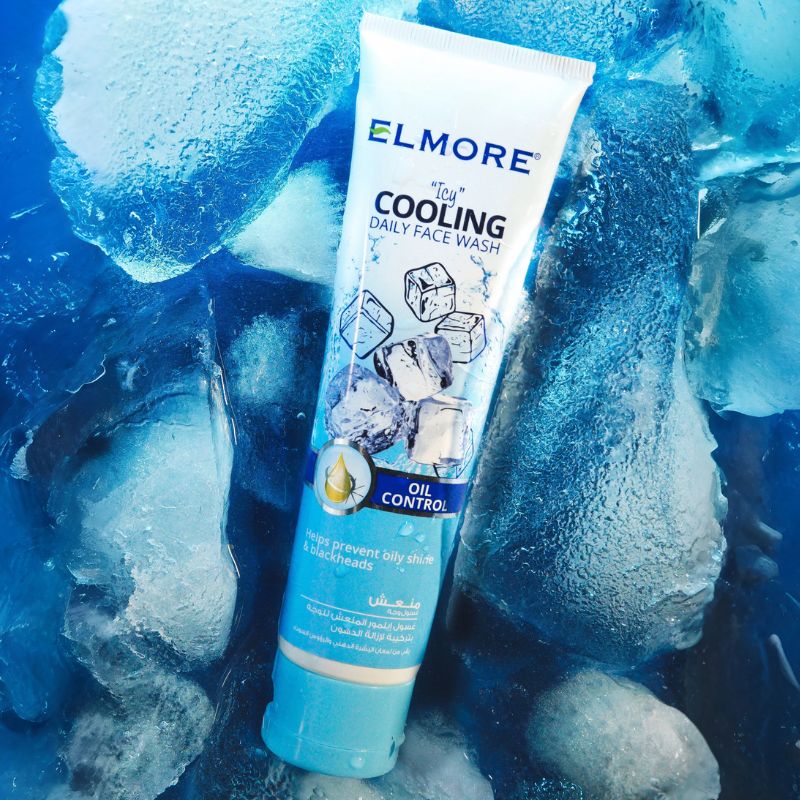 Elmore Oil Control Cooling Daily Face Wash - 50ml
