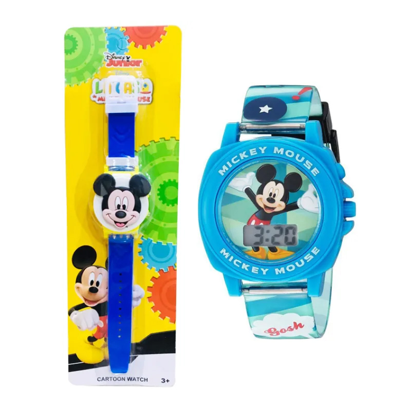 Micky Mouse Wrist Watch For Boys - Red