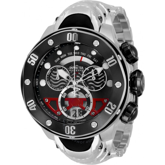 Invicta Reserve Chronograph Quartz Black Dial Men's Watch