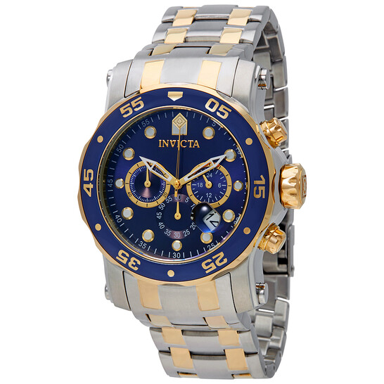 Invicta Pro Diver Chronograph Blue Dial Men's Watch 23668