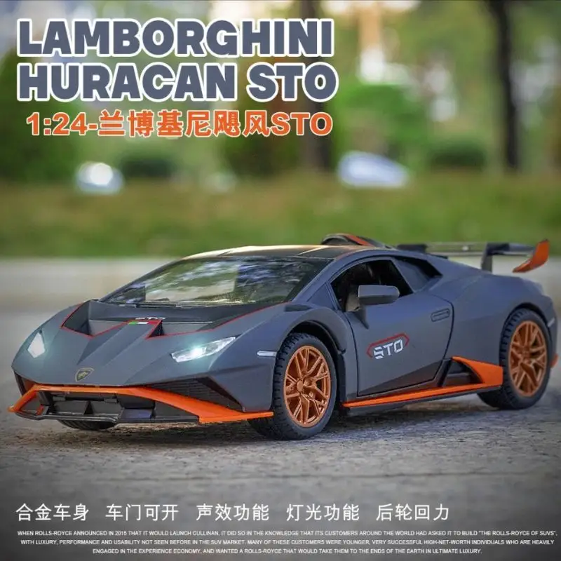 Lamborghini Huracan STO Diecast Model 1/24