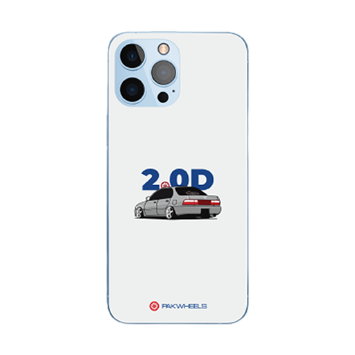 Customized Mobile Case for Apple iPhones (2.0D-White Design - PW)