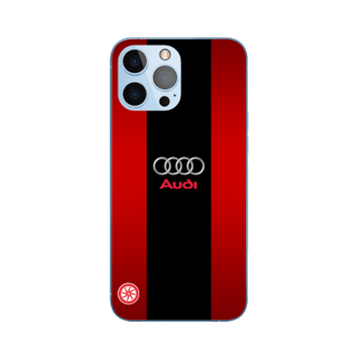 Customized Mobile Case for Apple iPhones (Audi Design - PW)