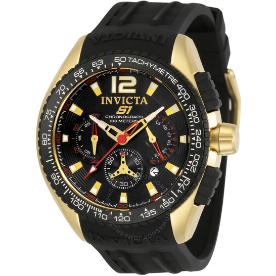 Invicta S1 Rally Chronograph Quartz Black Dial Men's Watch 33629