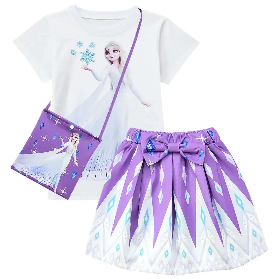 Frozen 3 piece skirt with bag collection