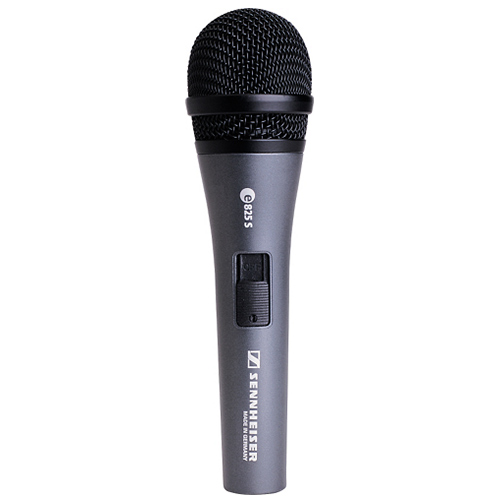 Sennheiser E-825-S Cardioid Handheld Dynamic Vocal Microphone with Switch