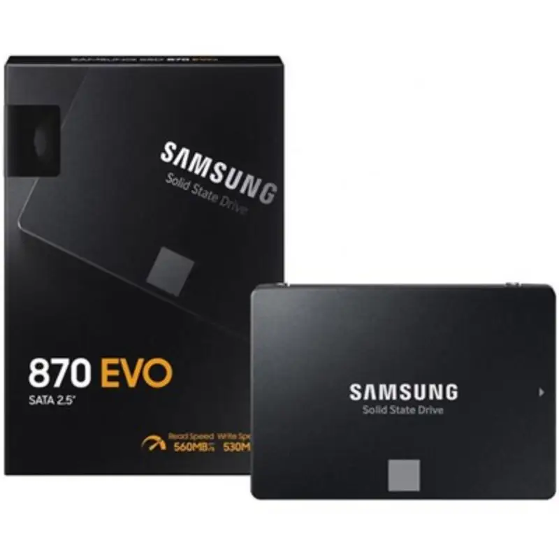 Samsung 4TB 870 EVO SATA III 2.5″ Internal SSD With 2 Years Official Warranty