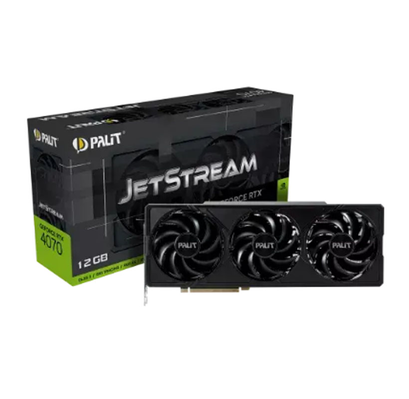 Palit RTX 4070 JetStream 12GB GDDR6X 192bit Graphic Card