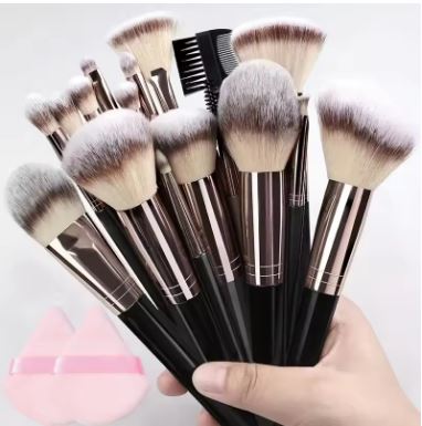 Professional 3-20PCS Makeup Brushes Set Eyeshadow Foundation Concealer Blending Blush Brush Kabuki Soft Fluffy Women Beauty Tool