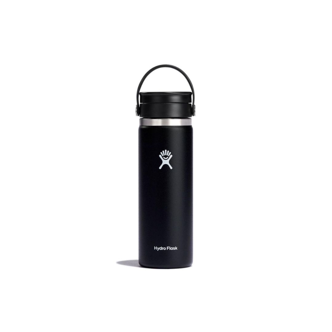 HYDRO FLASK 20 OZ  WIDE FLEX SIP LID BLACK