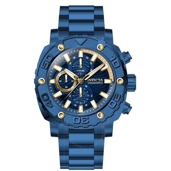 Invicta Pro Diver Chronograph Quartz Blue Dial Men's Watch 36713