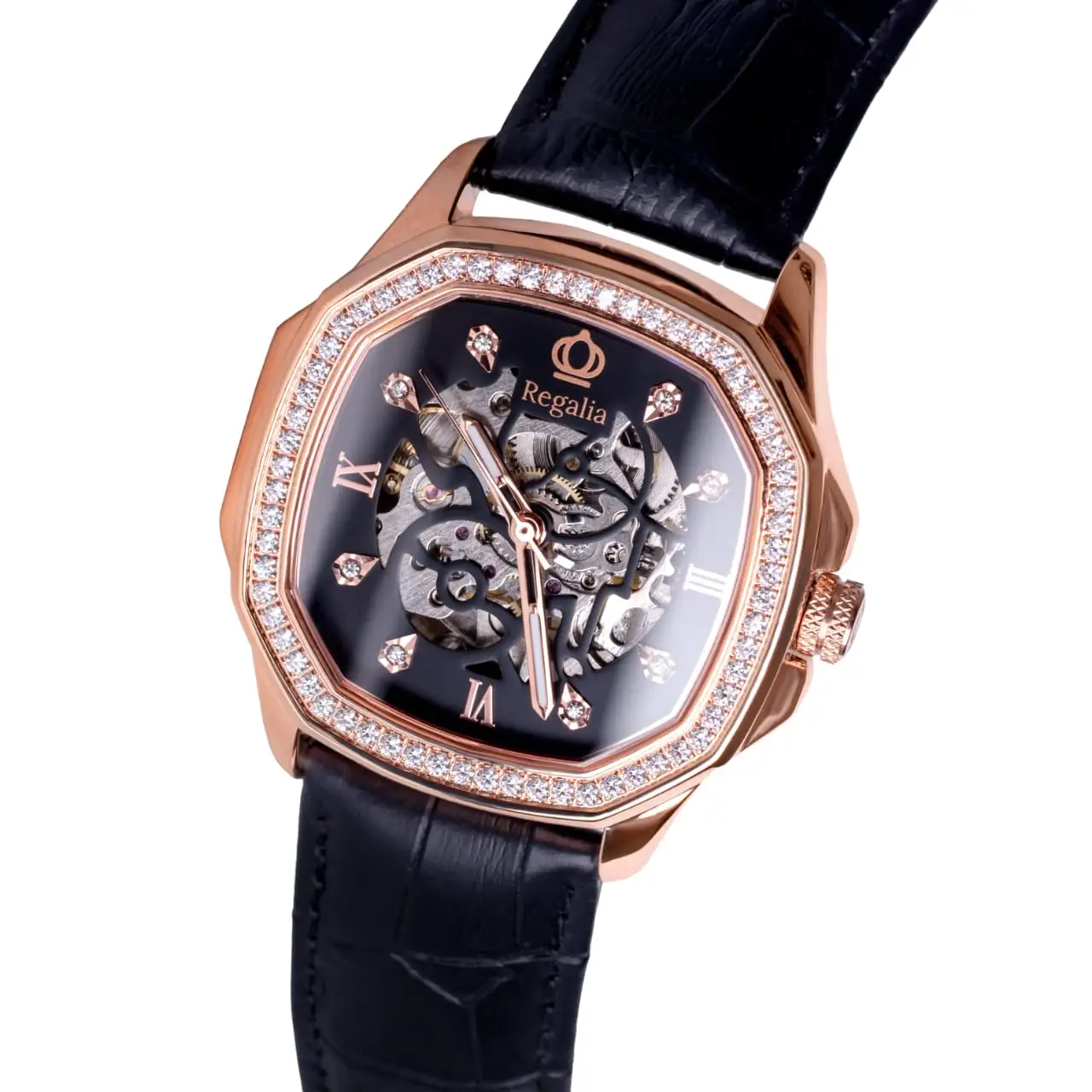 Regalia Sceptre Series With Black Leather Strap SS-01