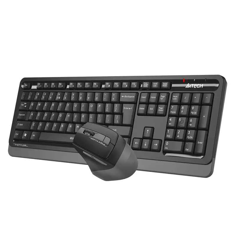 A4tech Fstyler FGS1035Q 2.4G Quiet Key Wireless Keyboard & Mouse  Combo
