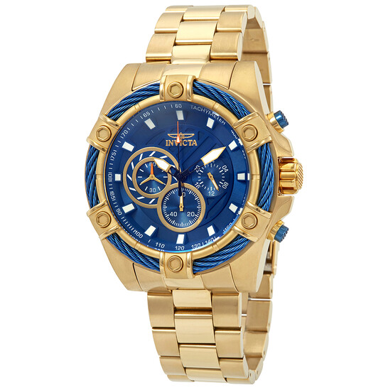 Invicta Bolt Chronograph Blue Dial Men's Watch