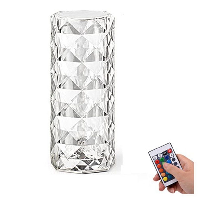 Crystal Diamond Table Lamp