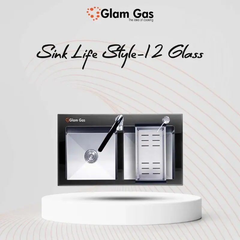 Glam Gas Life Style-12-Glass Built In Sink