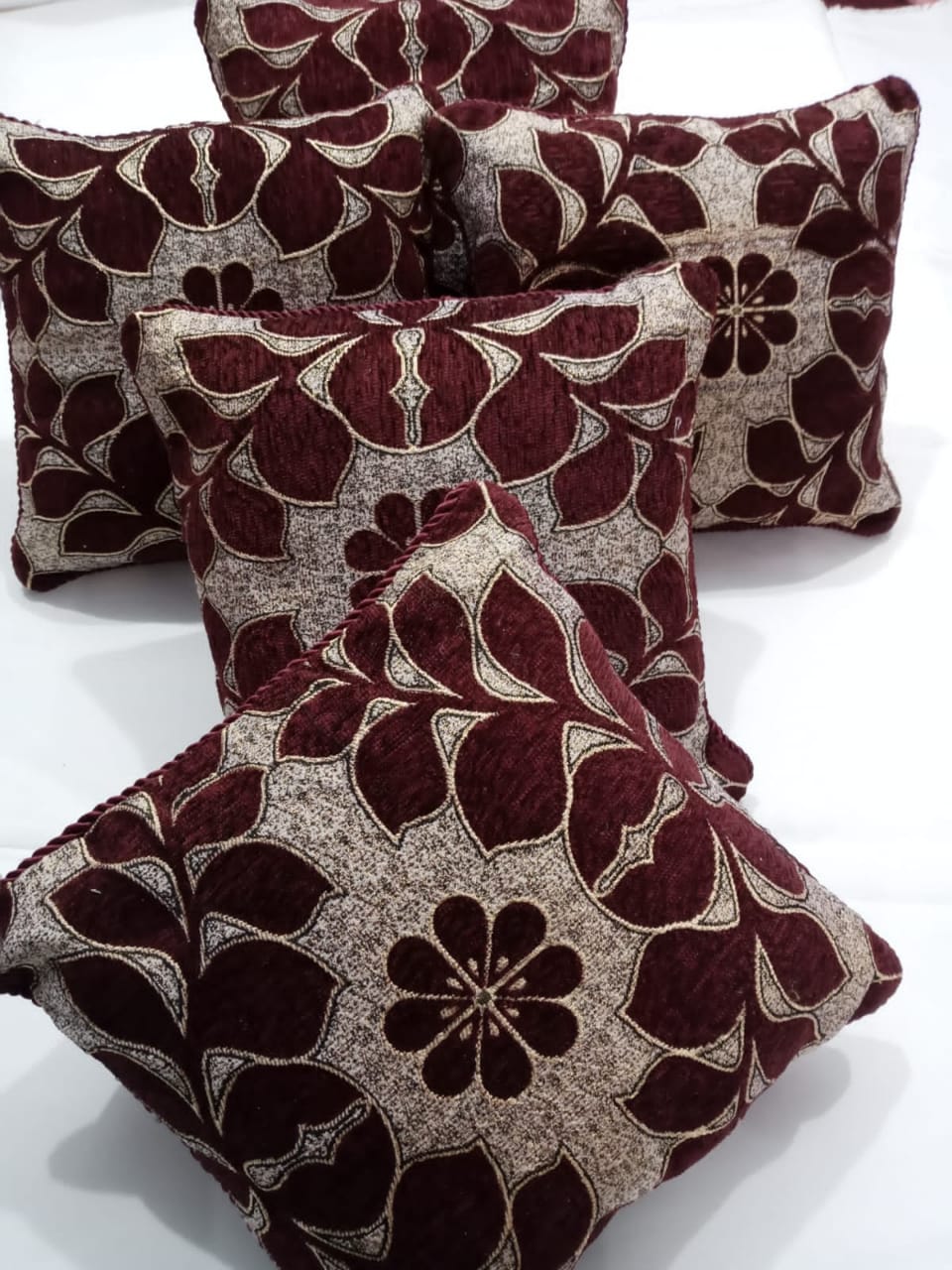 Velvet Cushion Covers | 5pcs Set |` JC-06