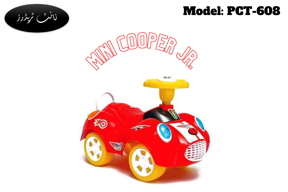 Mini Cooper Jr._ Ride-On Push Car for kids_ PCT-608