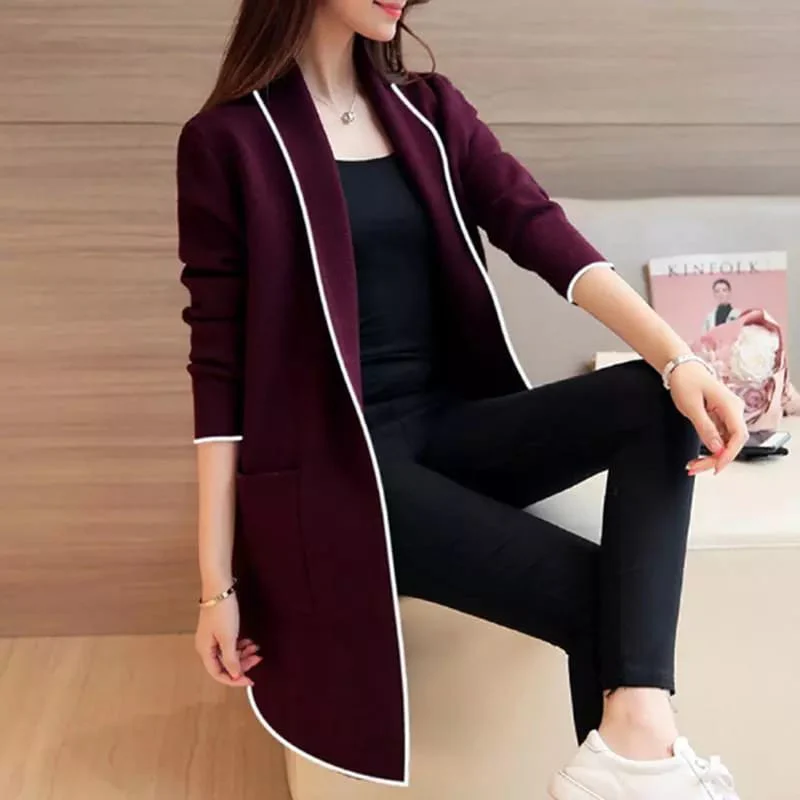 long fleece coat