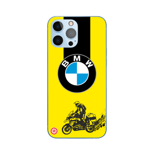 Customized Mobile Case for Apple iPhones (BMW-bike Design - PW)