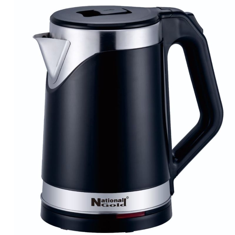 National NG-2020 Cordless Kettle 2.0L  Stainless Steel Body With Official Warranty