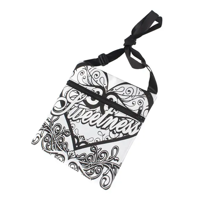 DIY Painting Hand Bag 3 Different Colors -Square Pouch