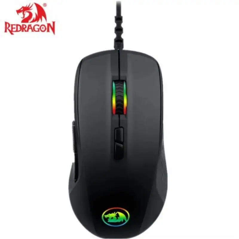 Redragon M718 StormAge RGB Wired Gaming Mouse 10000 DPI High-Precision Programmable