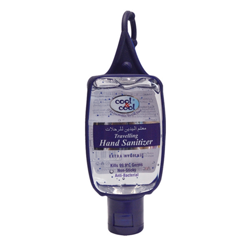 Cool & Cool Hand Sanitizer Gel 60ml Travelling With Jacket
