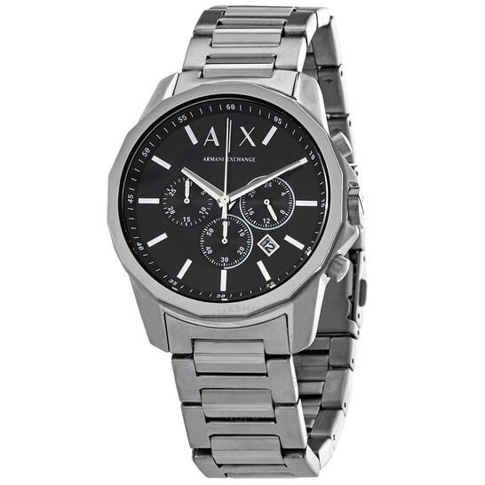 Armani Exchange  Chronograph Quartz Black Dial Men's Watch