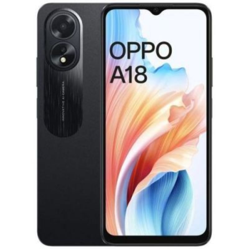 Oppo A18 (4GB,64GB) Dual Sim With Official Warranty