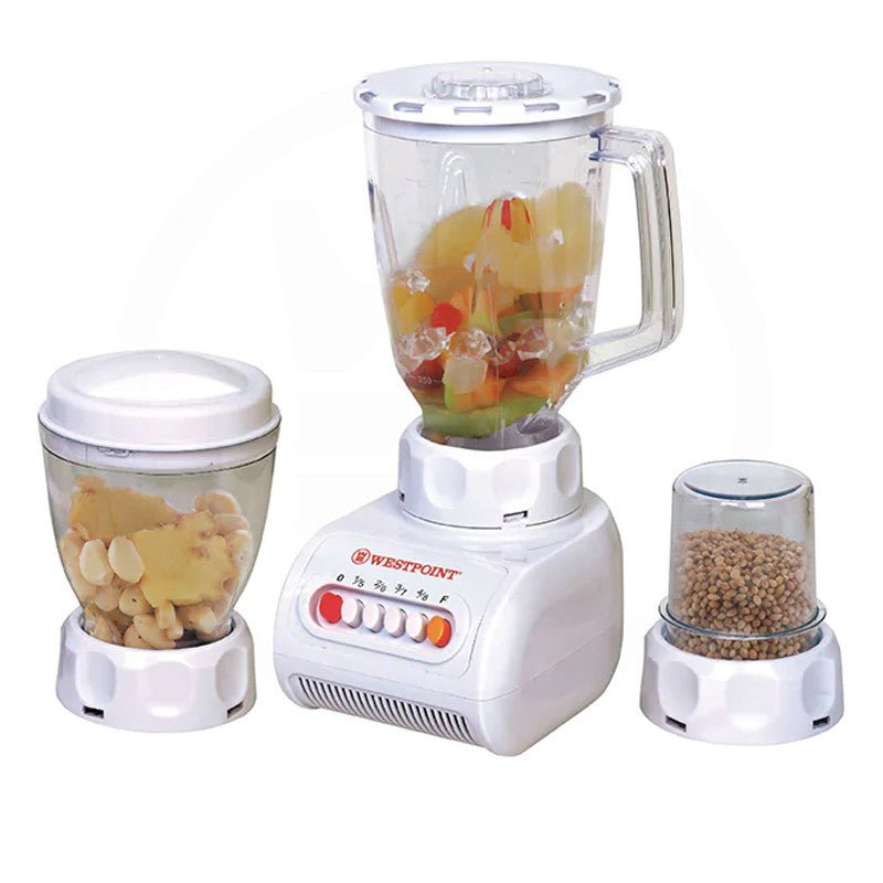 Westpoint WF-949 Deluxe 3 in 1 Blender Chopper & Dry Mill With Official Warranty
