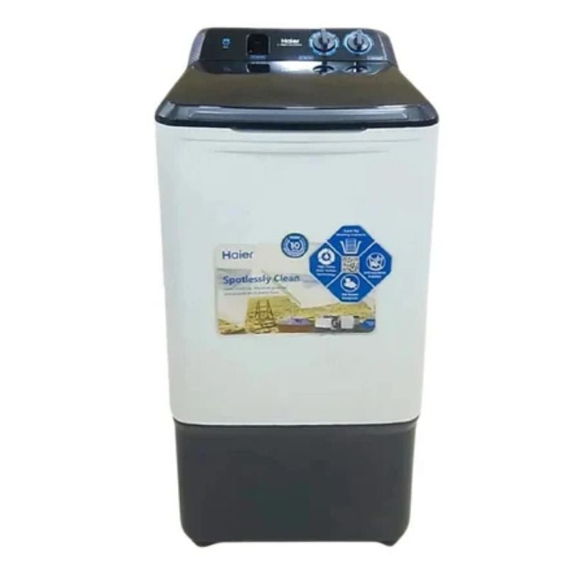 Haier HWM 130-1217 12Kg Top Load Single Tub Semi Automatic Washing Machine With Official Warranty