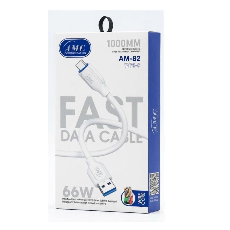 AMC AM-82 66W Fast Charging Type-C Data Cable