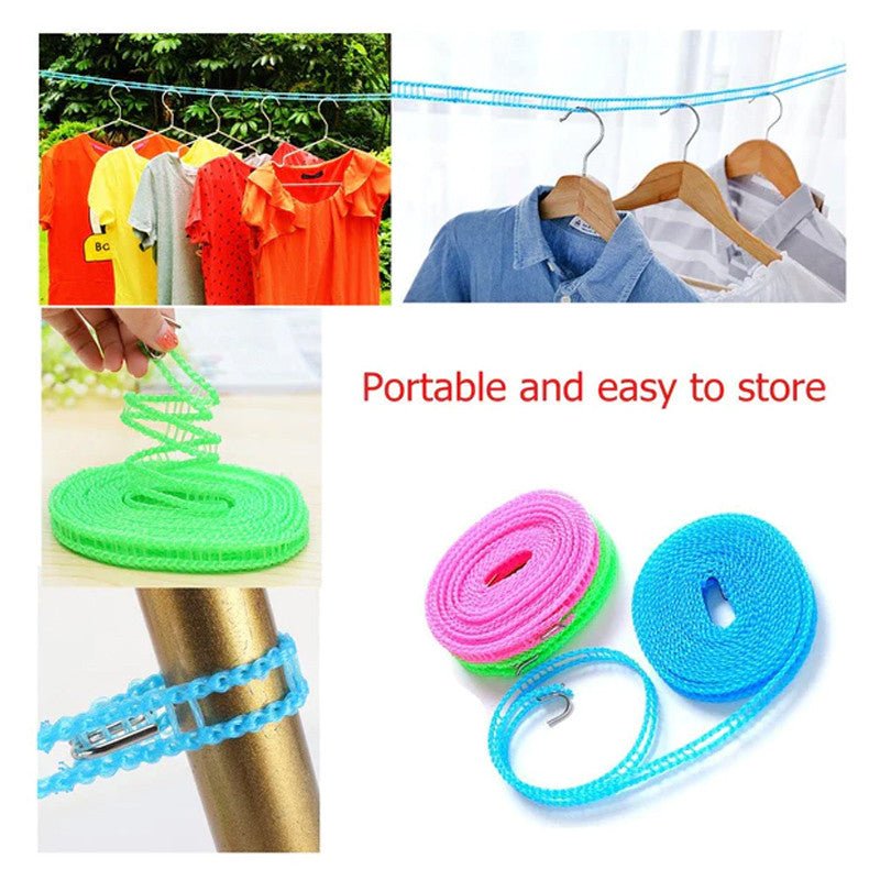 Clothesline Non-Slip Wind proof Rope 5 Meter