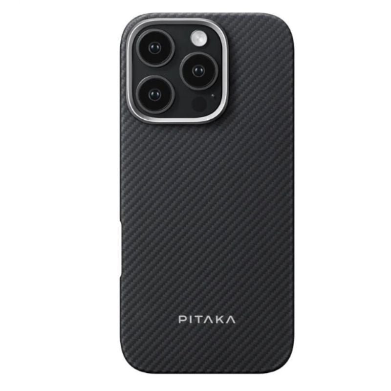 Pitaka Ultra-Slim Case for iPhone 16 Pro Max – Black/Grey