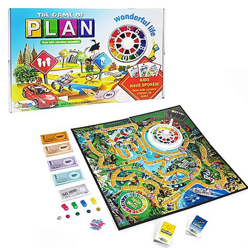 The Game of Plan - Life Journey Board Game