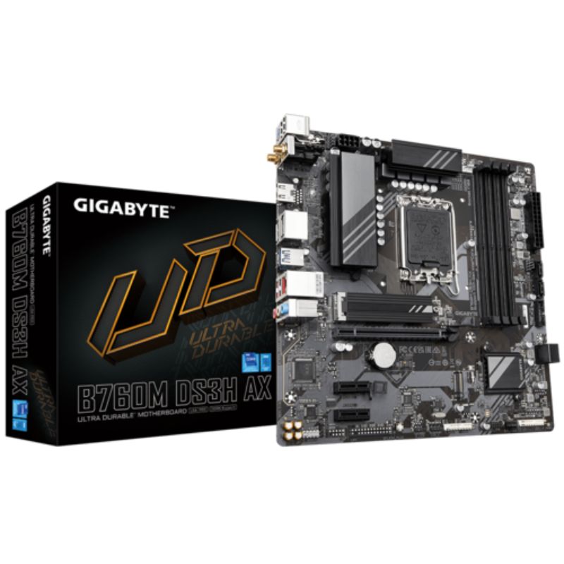 Gigabyte Motherboard MB B760M DS3H AX DDR5